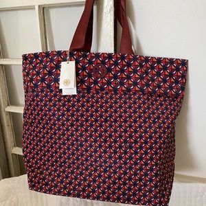 Tory Burch nylon packable tote NWT